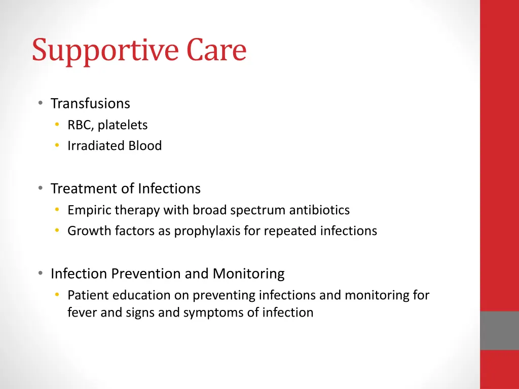 supportive care 1