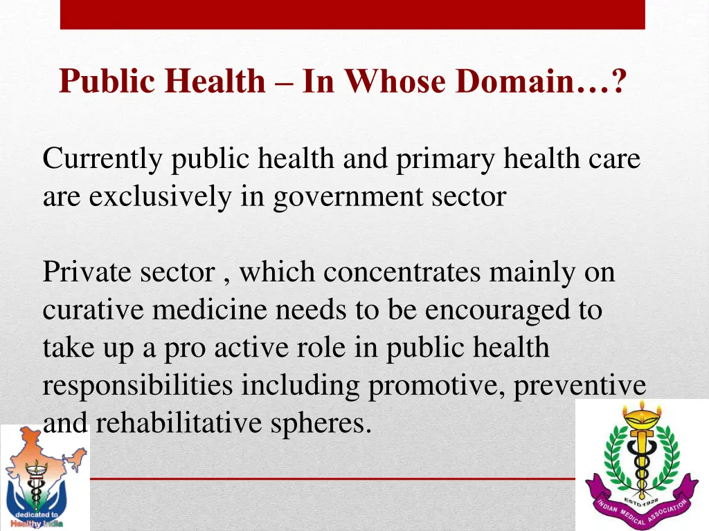 public health in whose domain