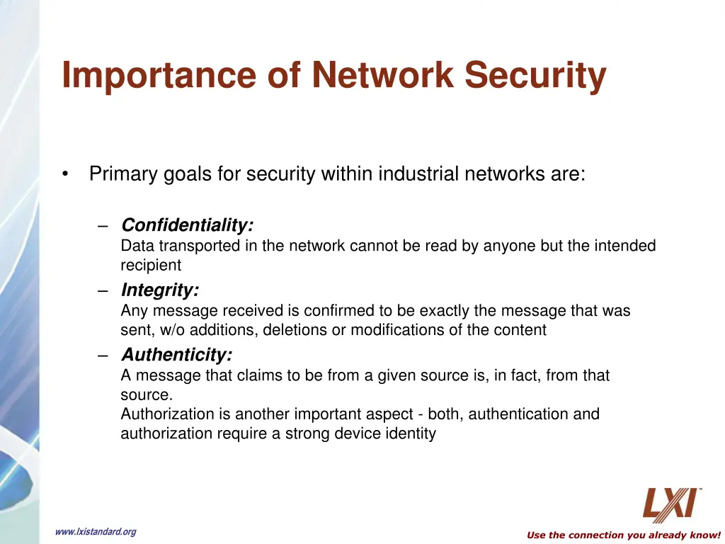 importance of network security