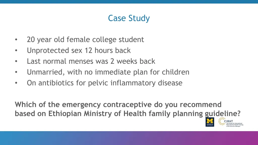 case study