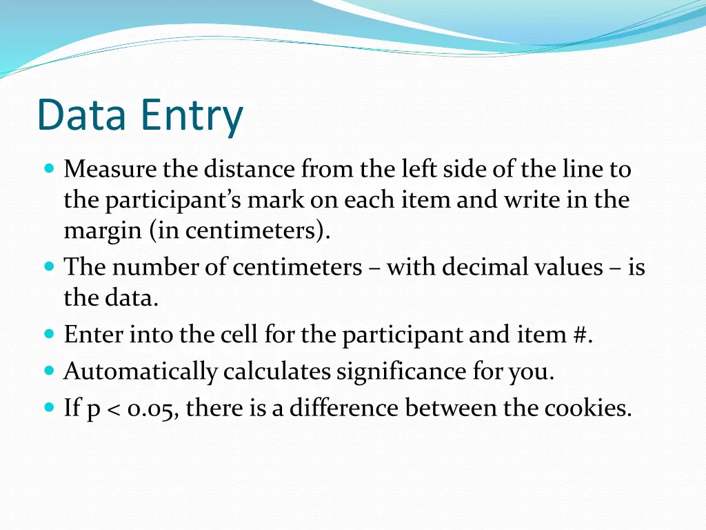 data entry