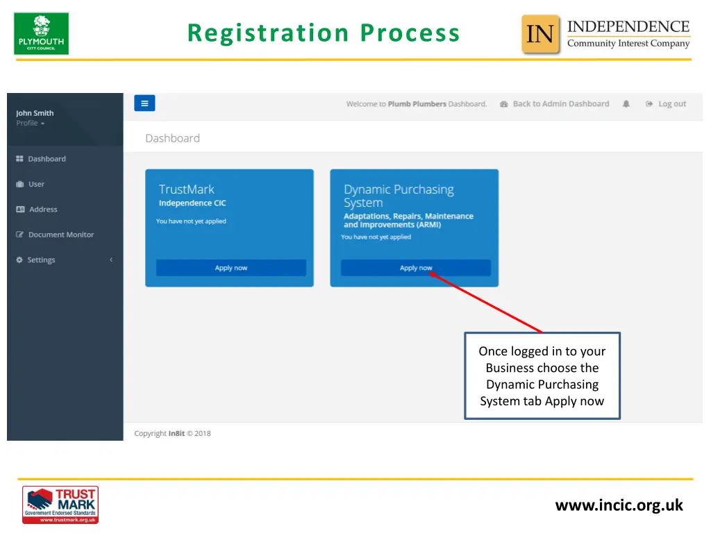 registration process 12