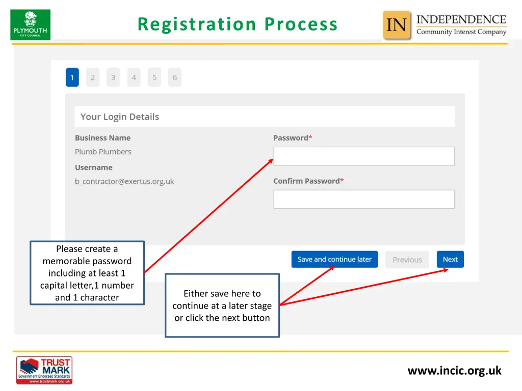 registration process 4