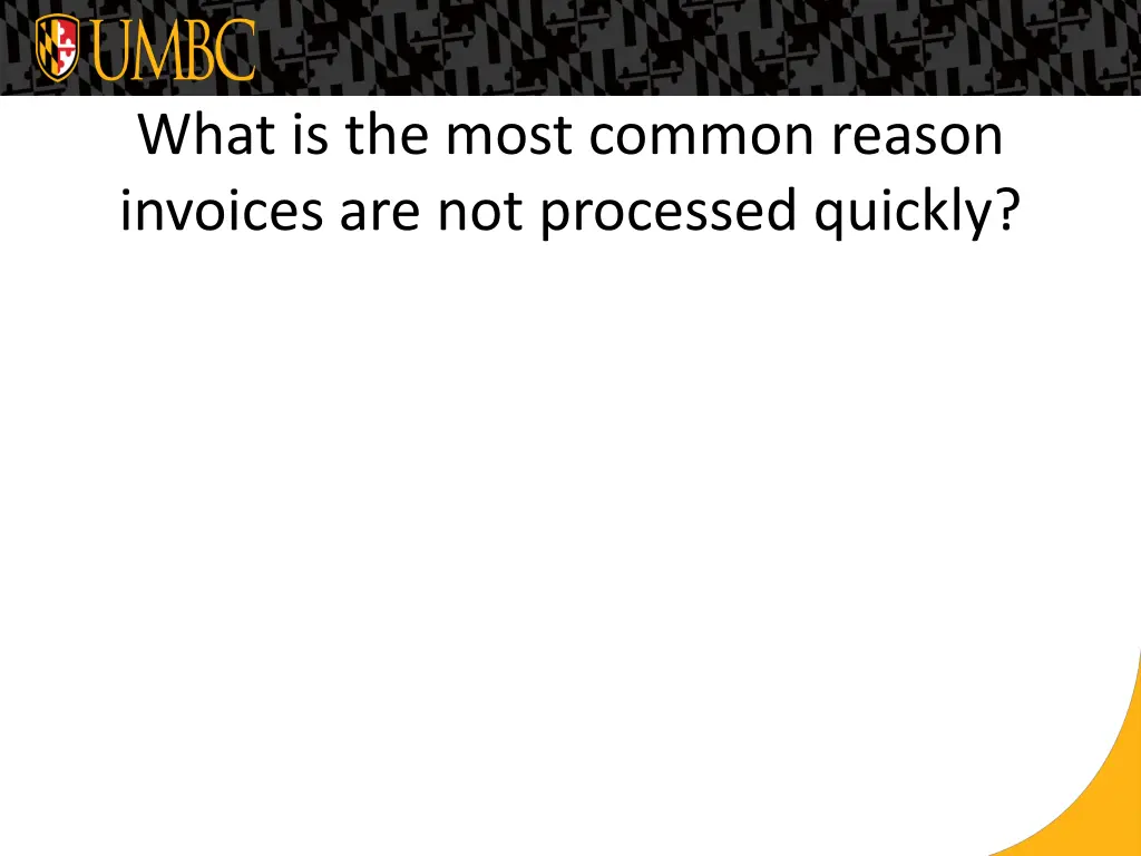 what is the most common reason invoices