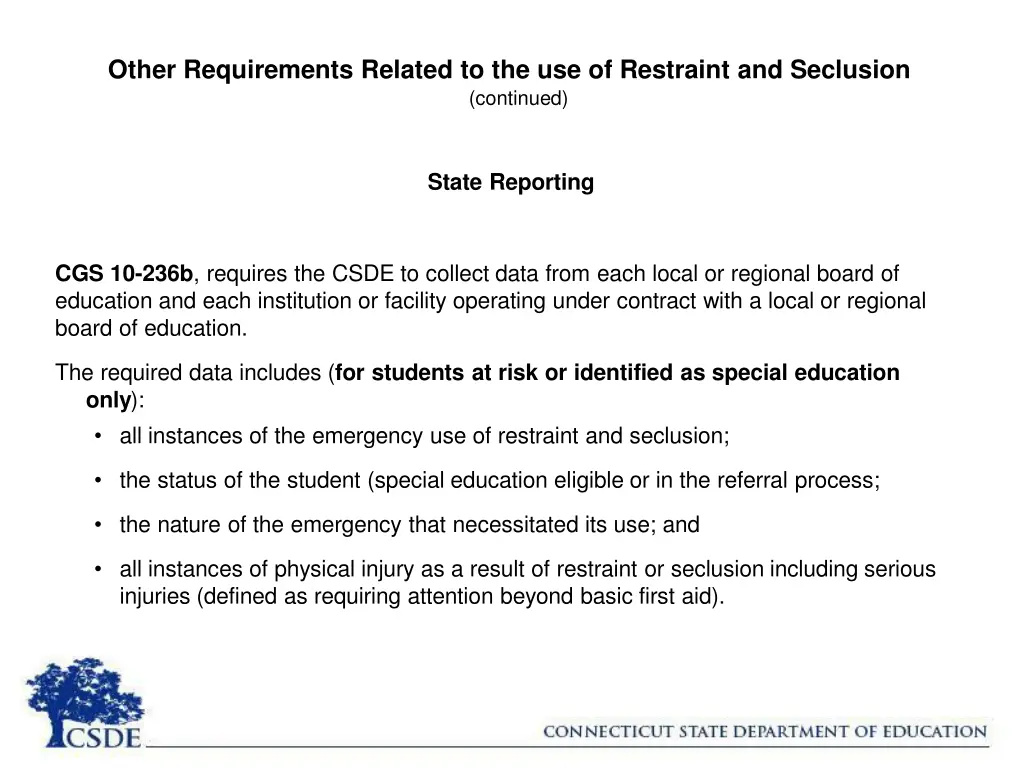 other requirements related 11