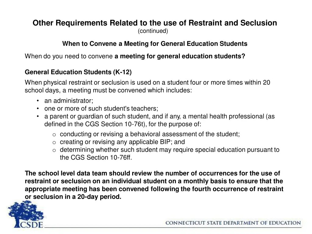 other requirements related 8