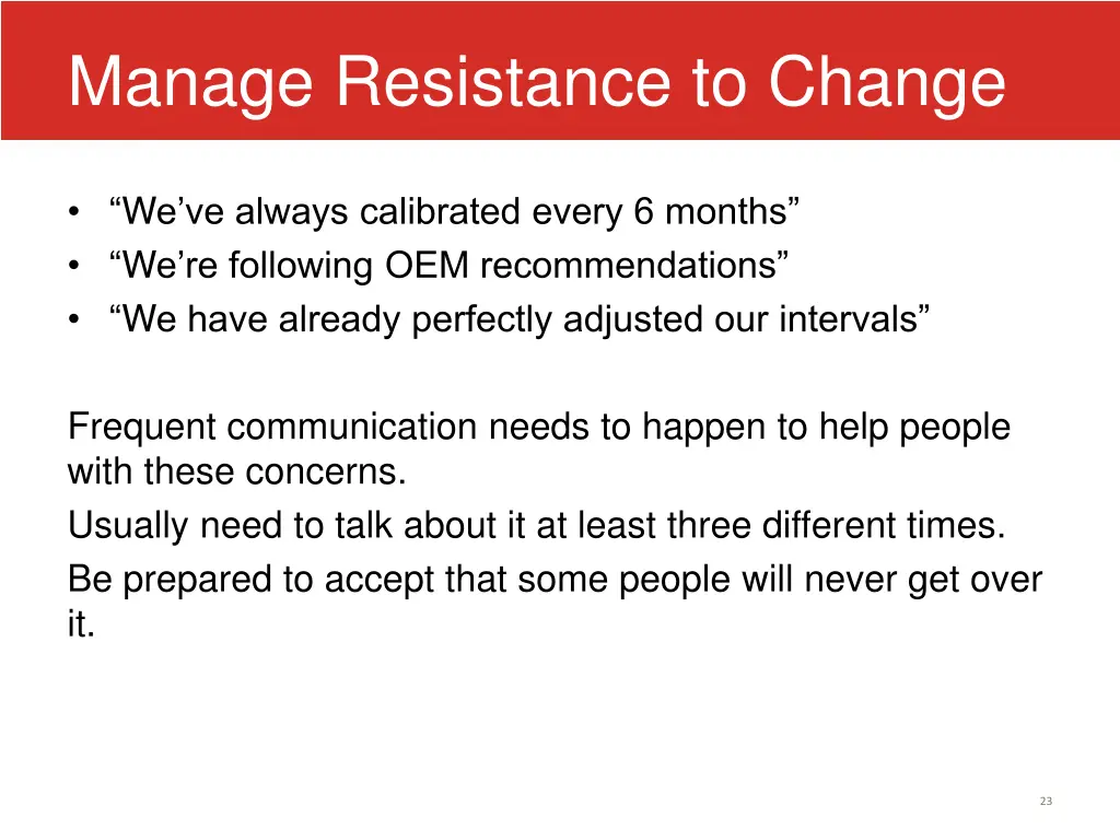 manage resistance to change