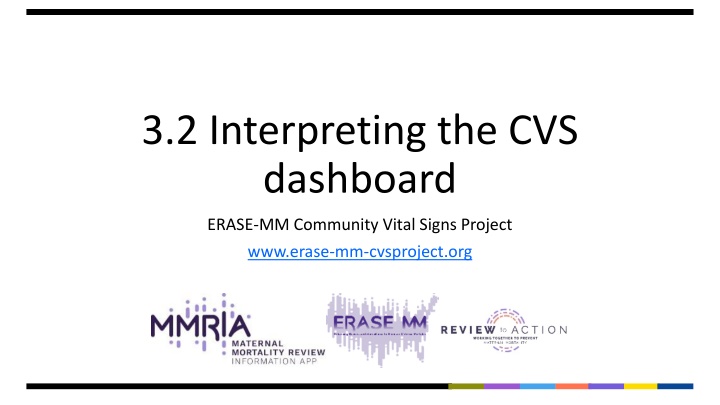 3 2 interpreting the cvs dashboard