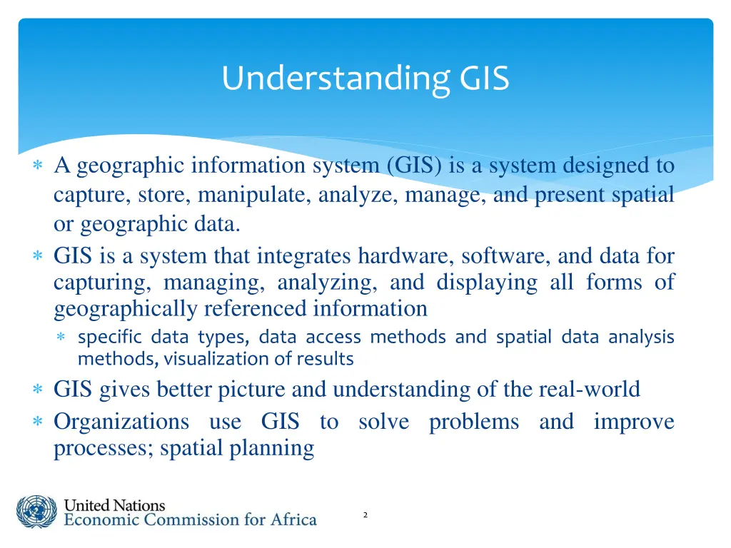 understanding gis