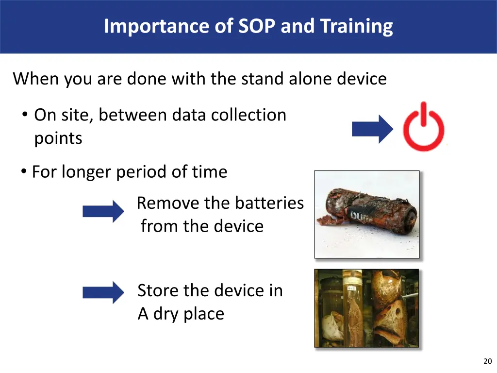 importance of sop and training 1