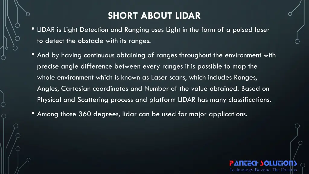 short about lidar