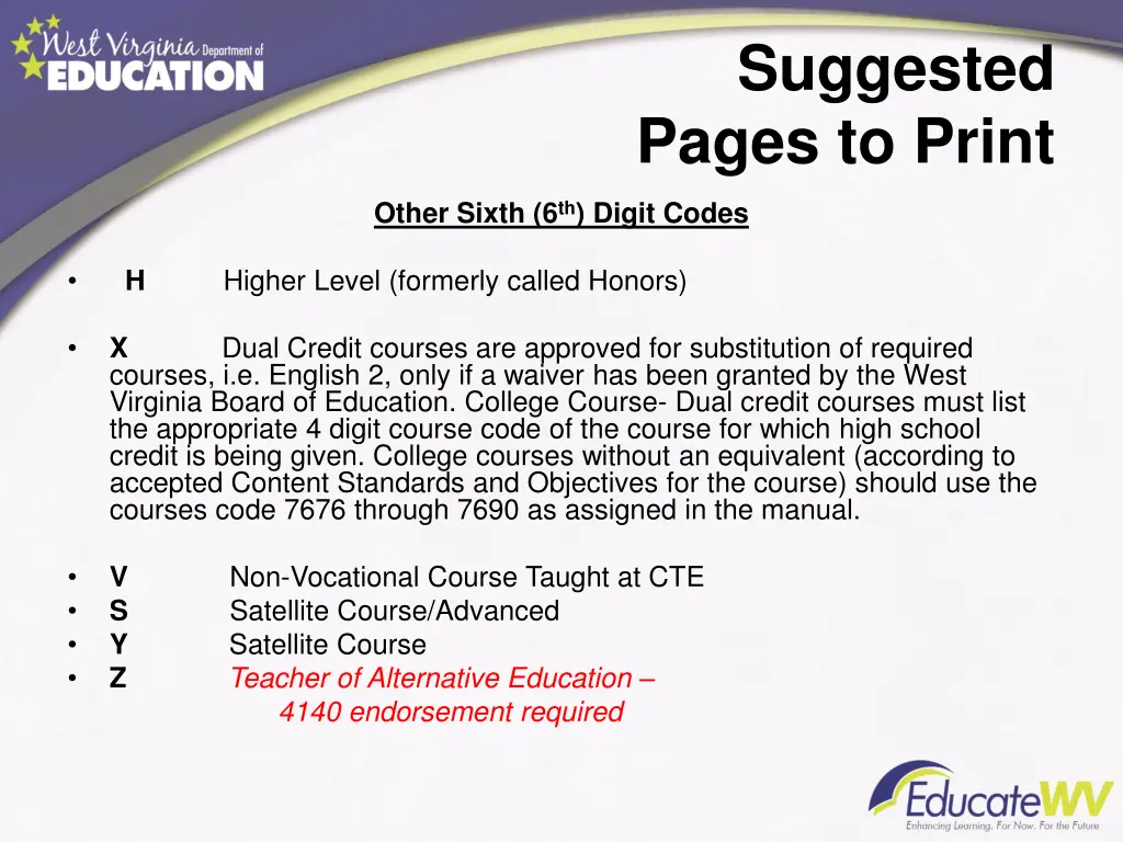 suggested pages to print 3