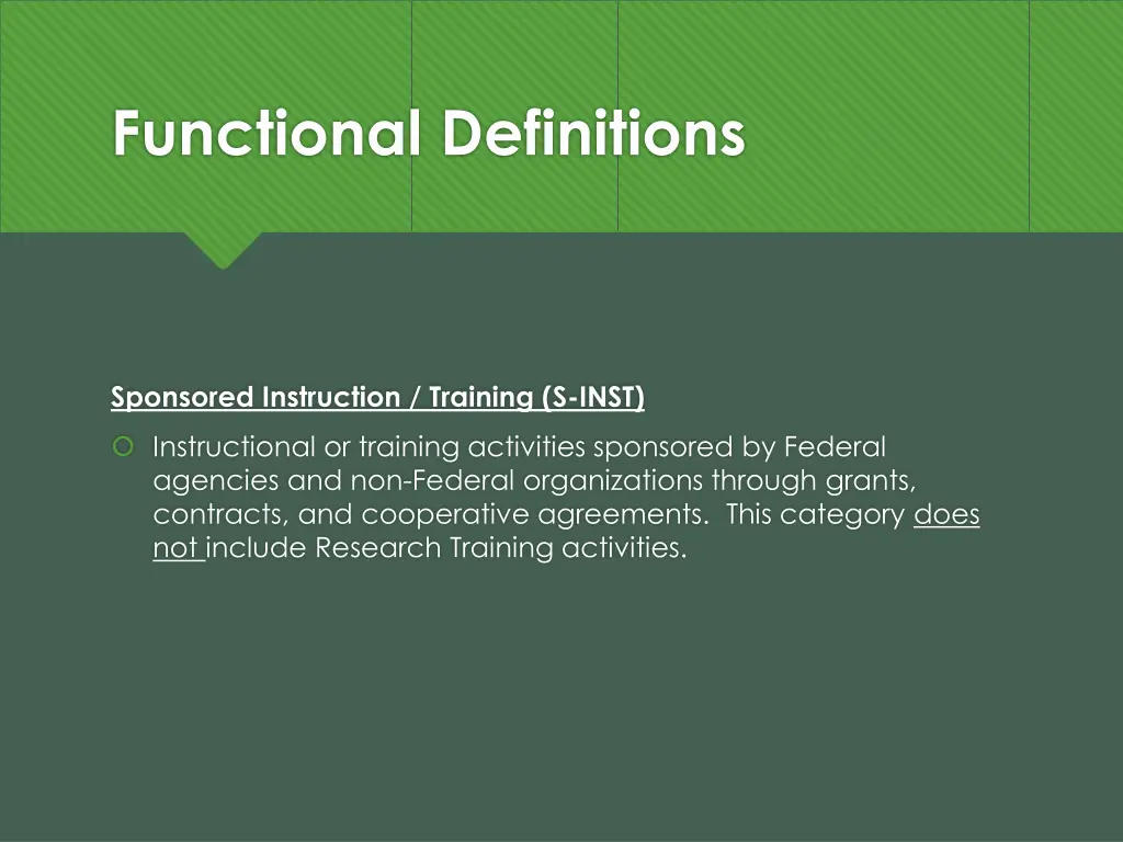 functional definitions 4