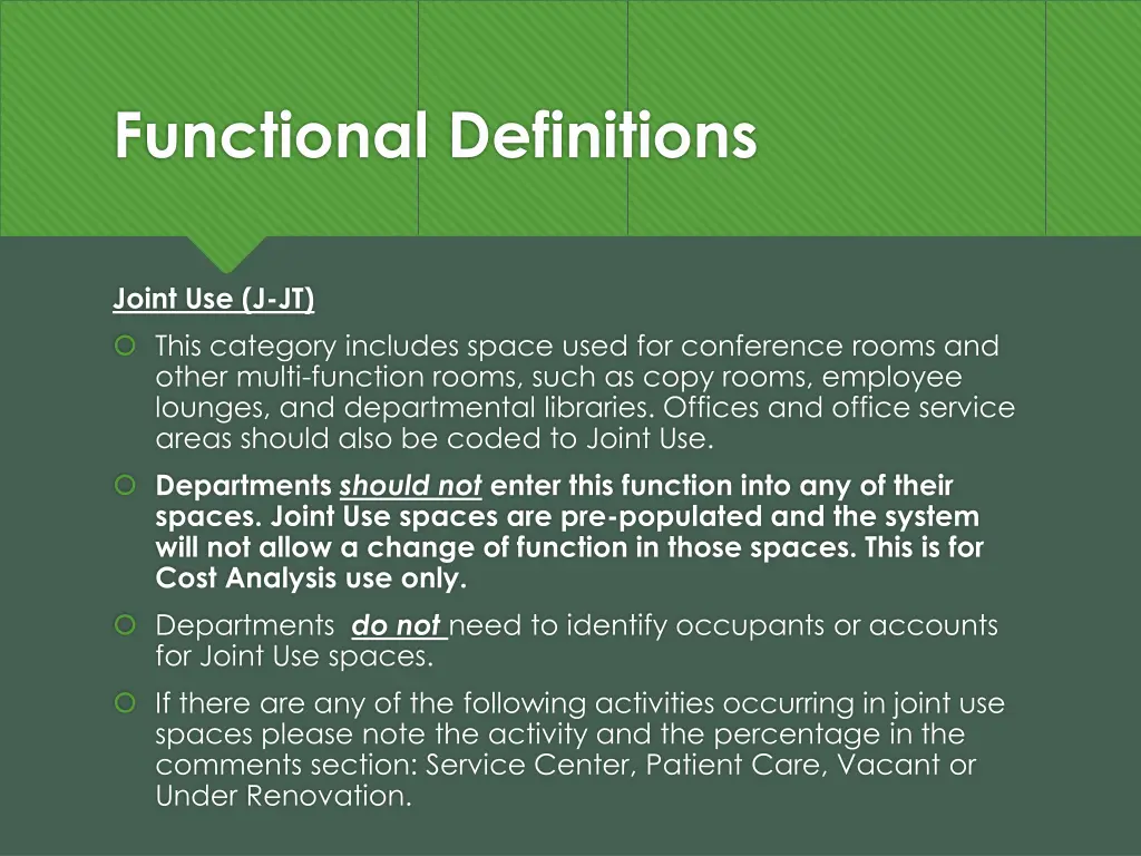 functional definitions