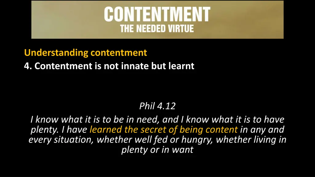 understanding contentment 4 contentment