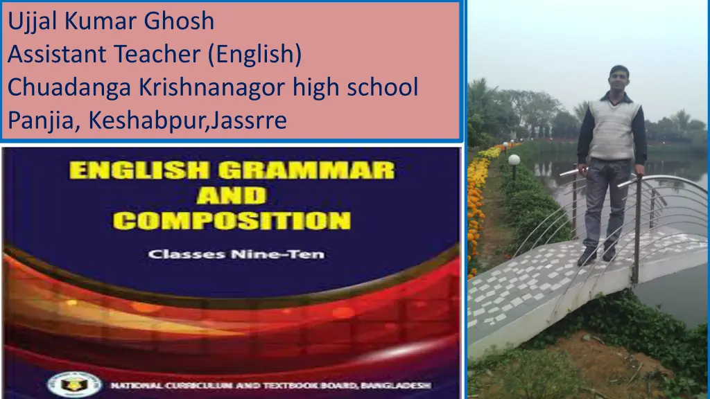 ujjal kumar ghosh assistant teacher english