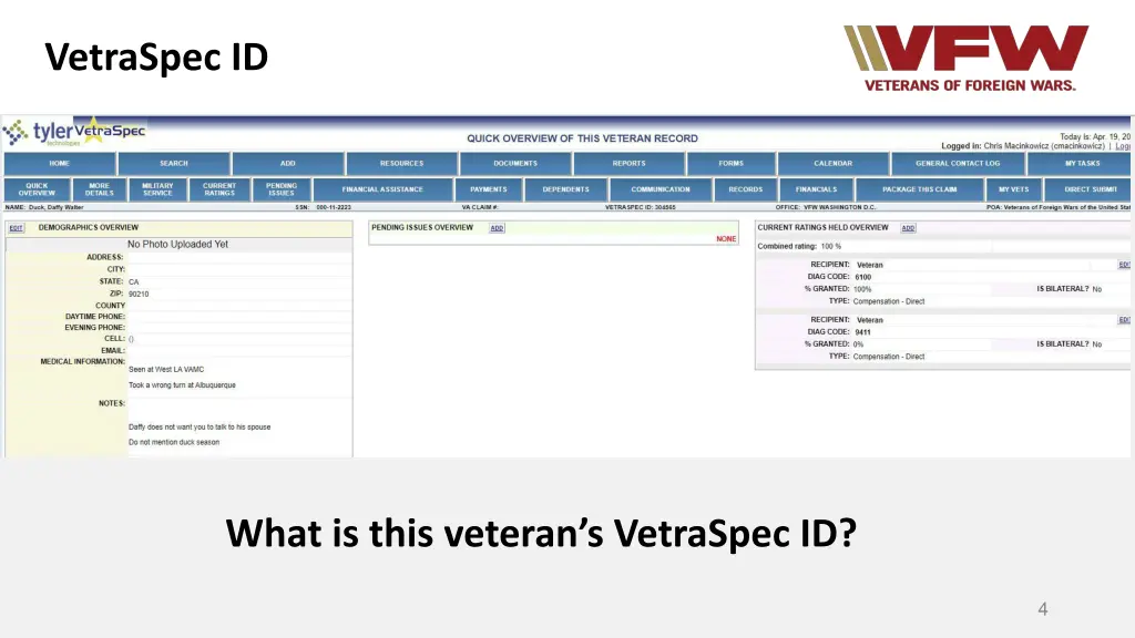 vetraspec id 1