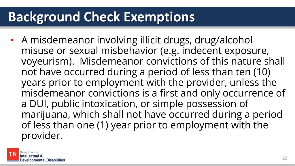 background check exemptions 3