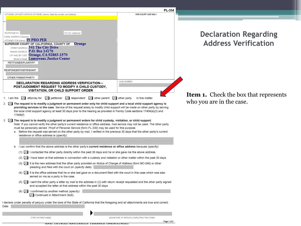 declaration regarding address verification 4