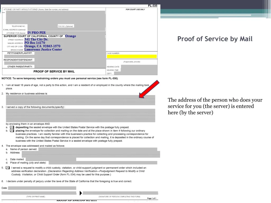 proof of service by mail 4