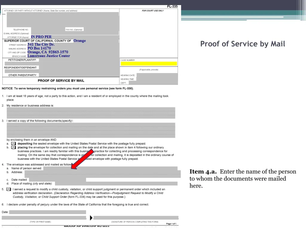 proof of service by mail 7