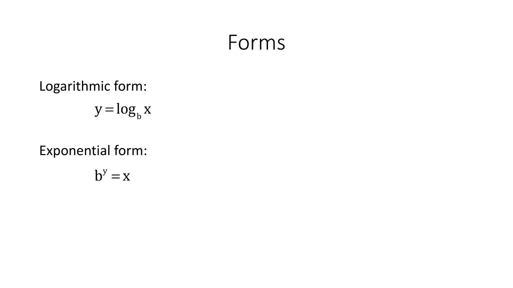 forms