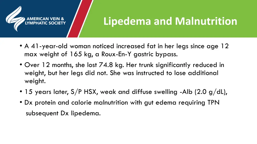 lipedema and malnutrition 1