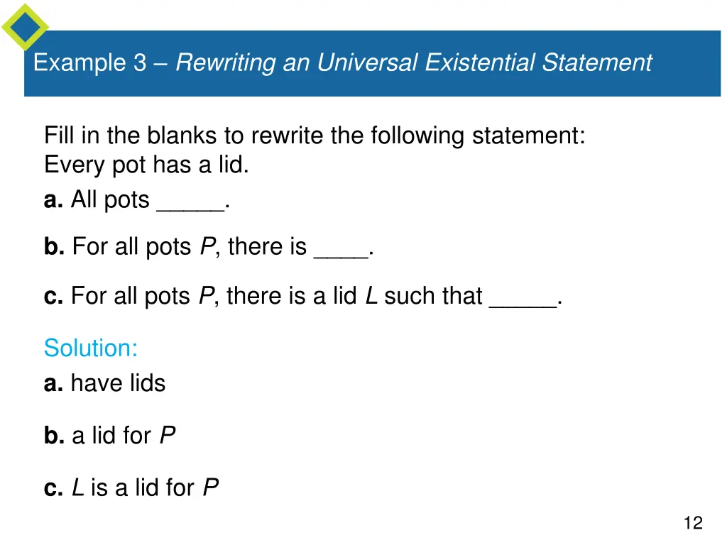 example 3 rewriting an universal existential