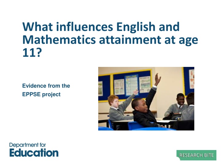 what influences english and mathematics