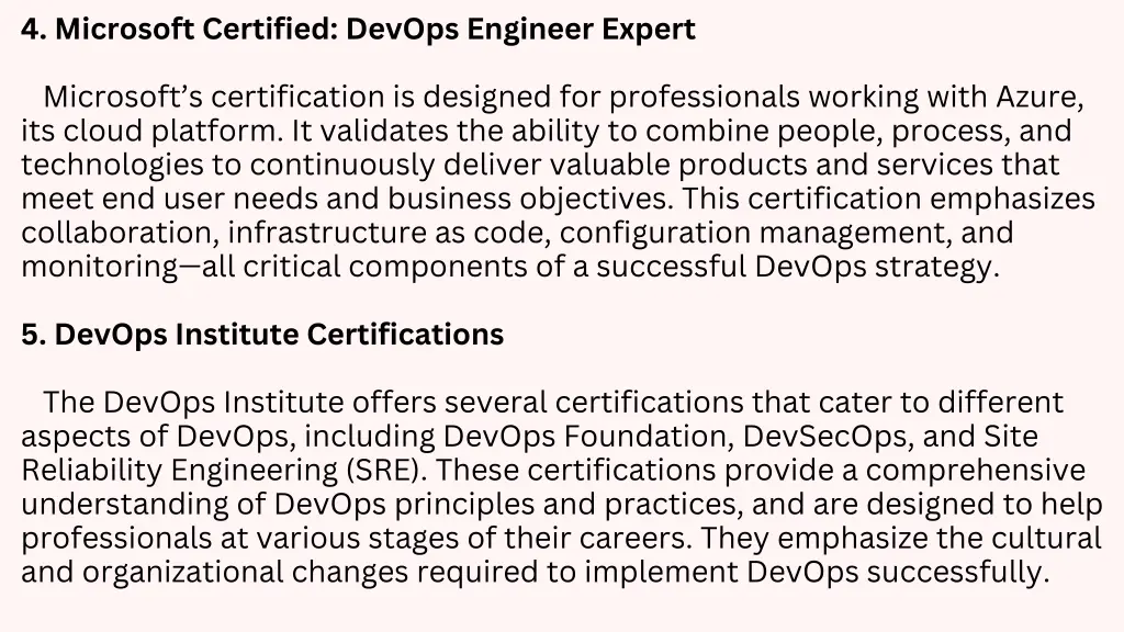 4 microsoft certified devops engineer expert