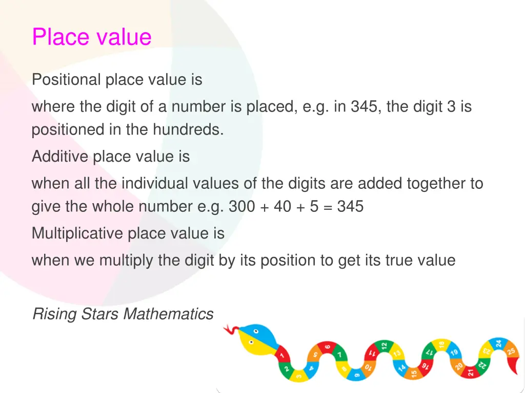 place value