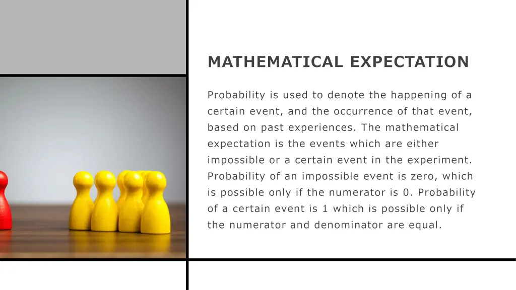 mathematical expectation