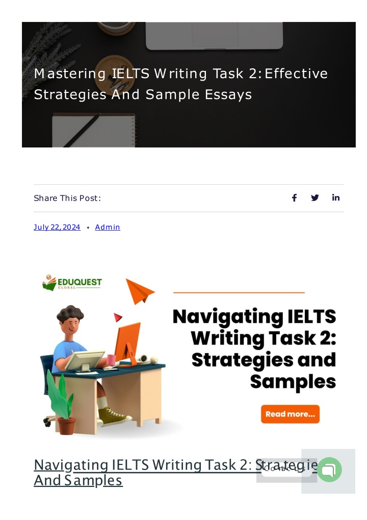 mastering ielts writing task 2 effective