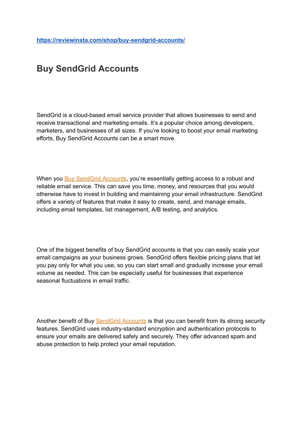 https reviewinsta com shop buy sendgrid accounts