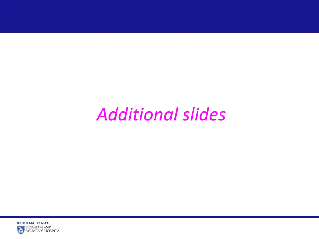 additional slides