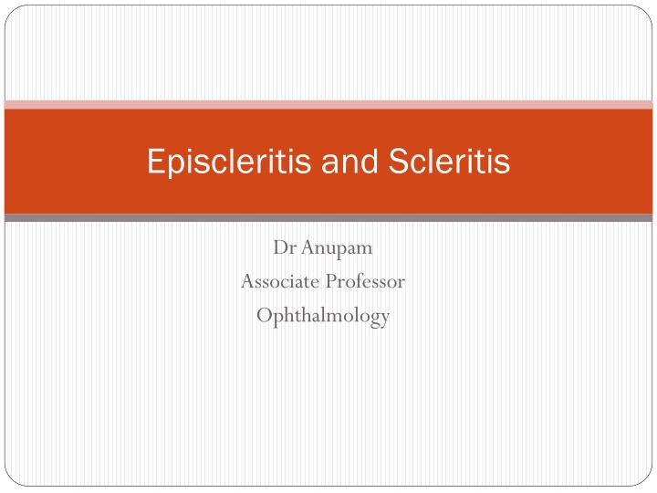 episcleritis and scleritis