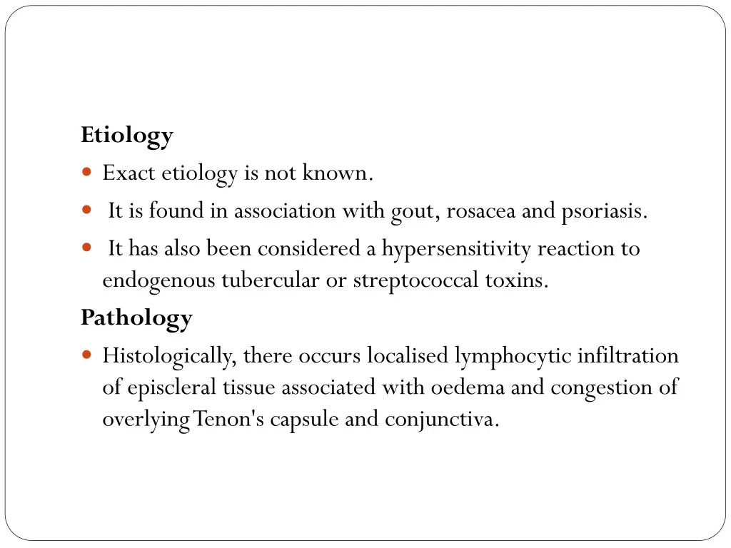 etiology exact etiology is not known it is found