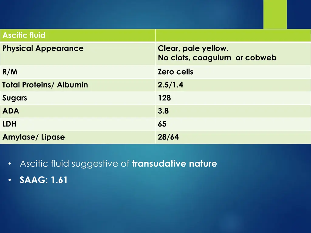 ascitic fluid physical appearance