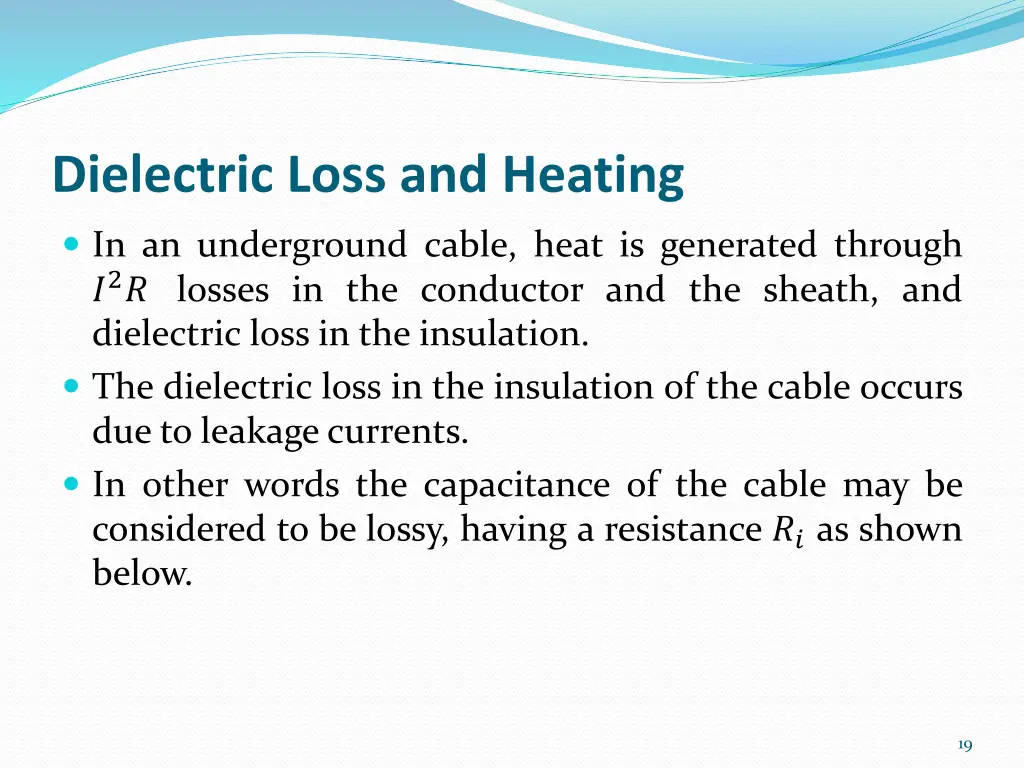 dielectric loss and heating