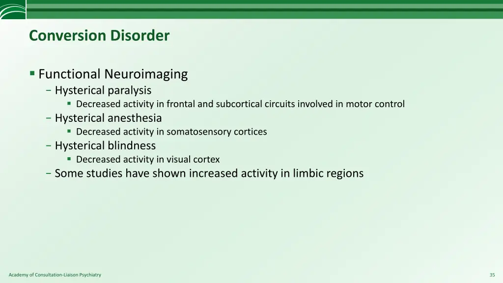 conversion disorder 6