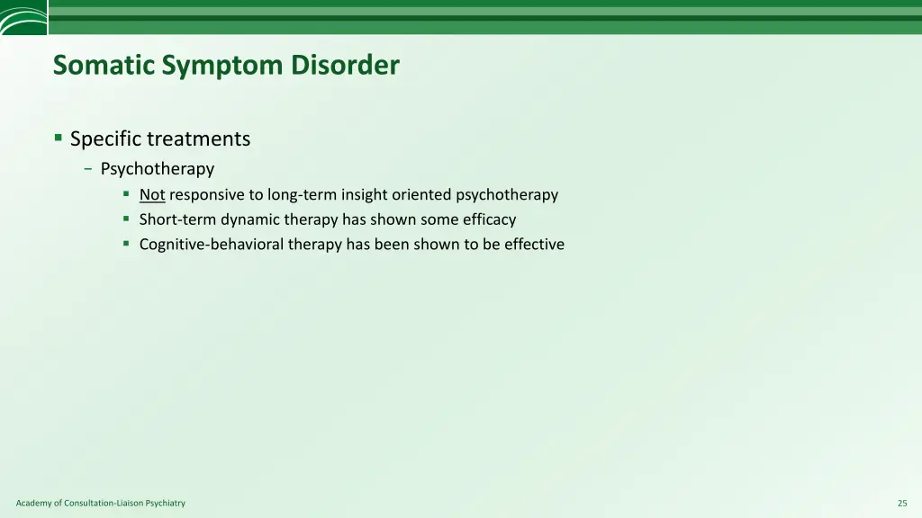 somatic symptom disorder 11