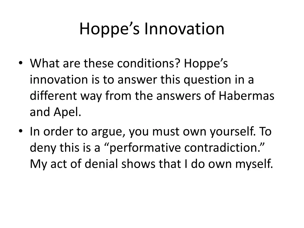 hoppe s innovation