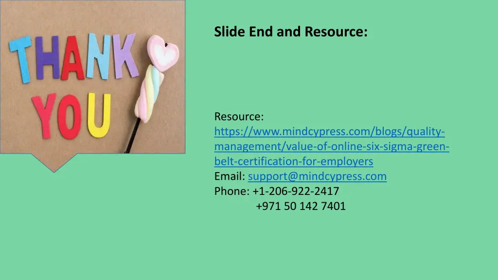 slide end and resource