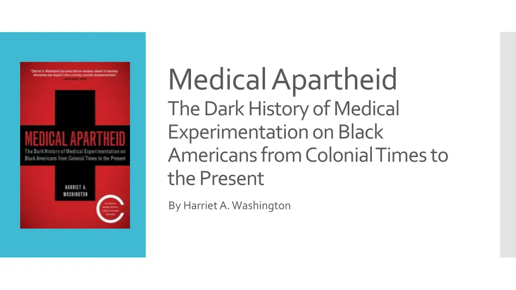 medical apartheid the dark history of medical