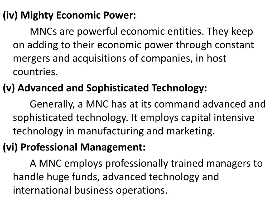 iv mighty economic power mncs are powerful