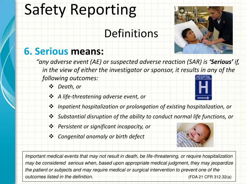 safety reporting 6