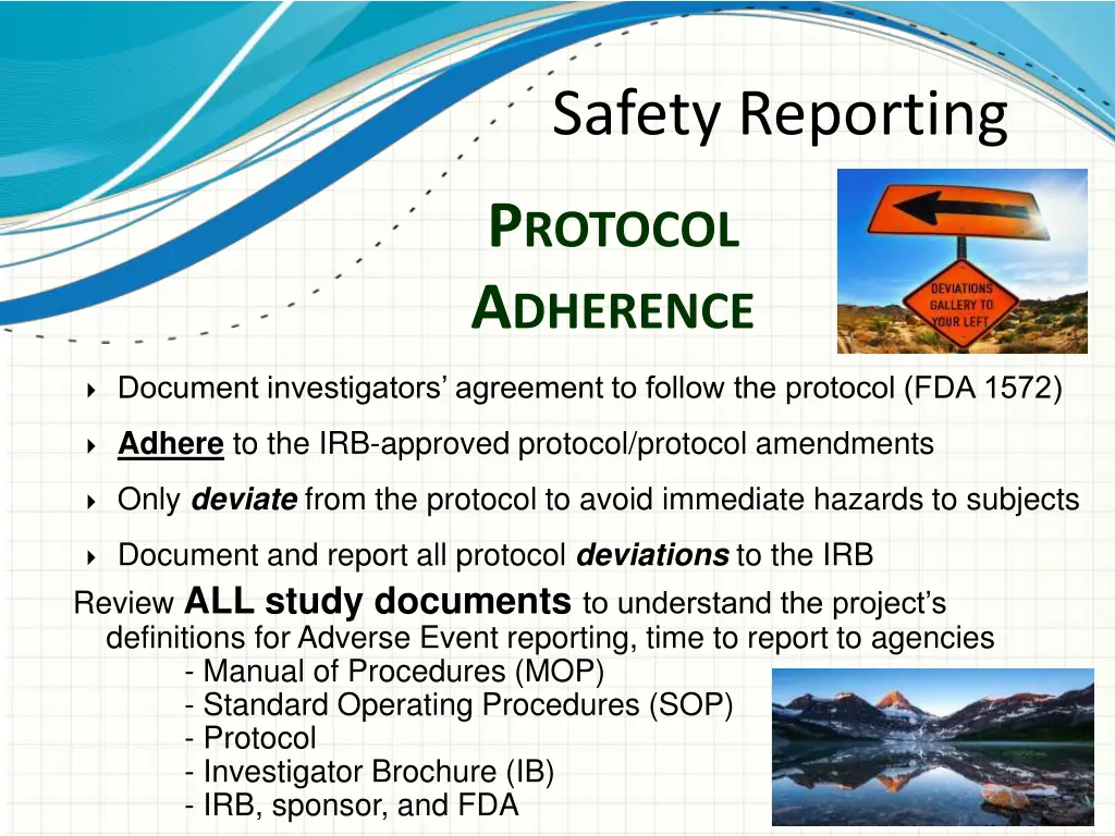 safety reporting 8