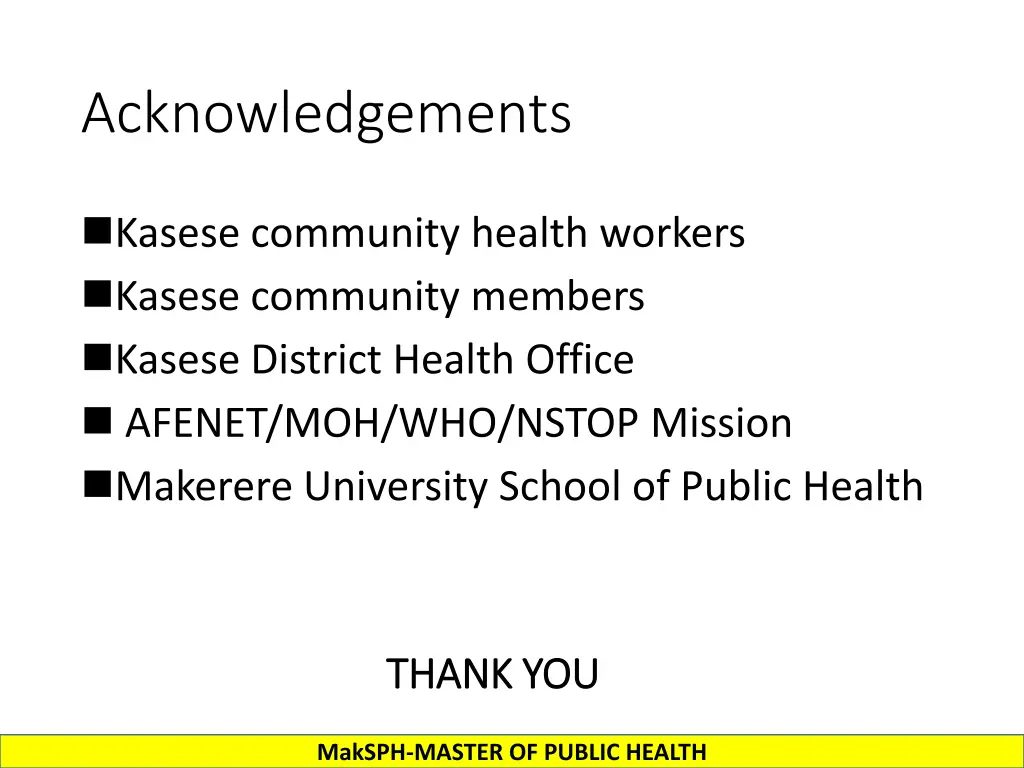 acknowledgements