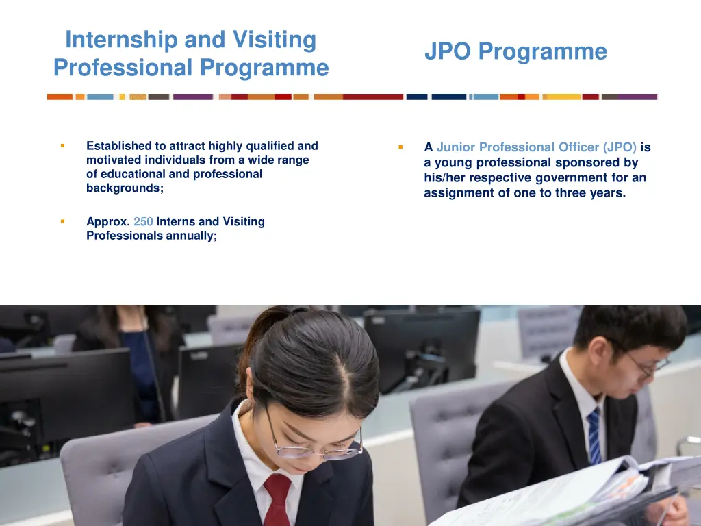 internship and visiting professional programme