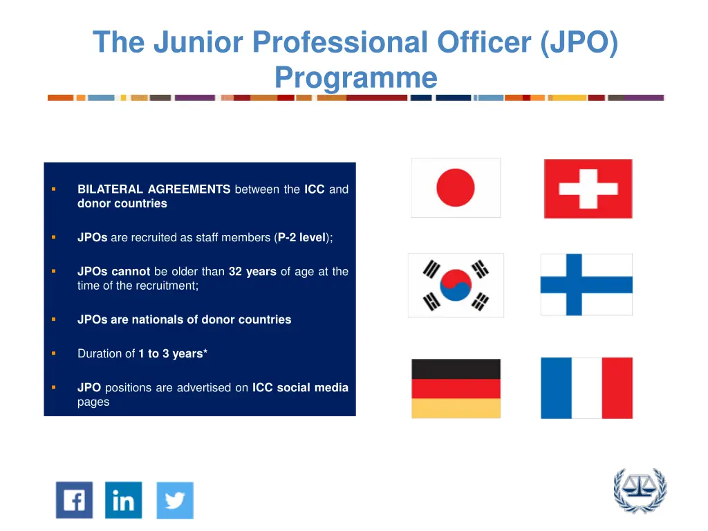 the junior professional officer jpo programme